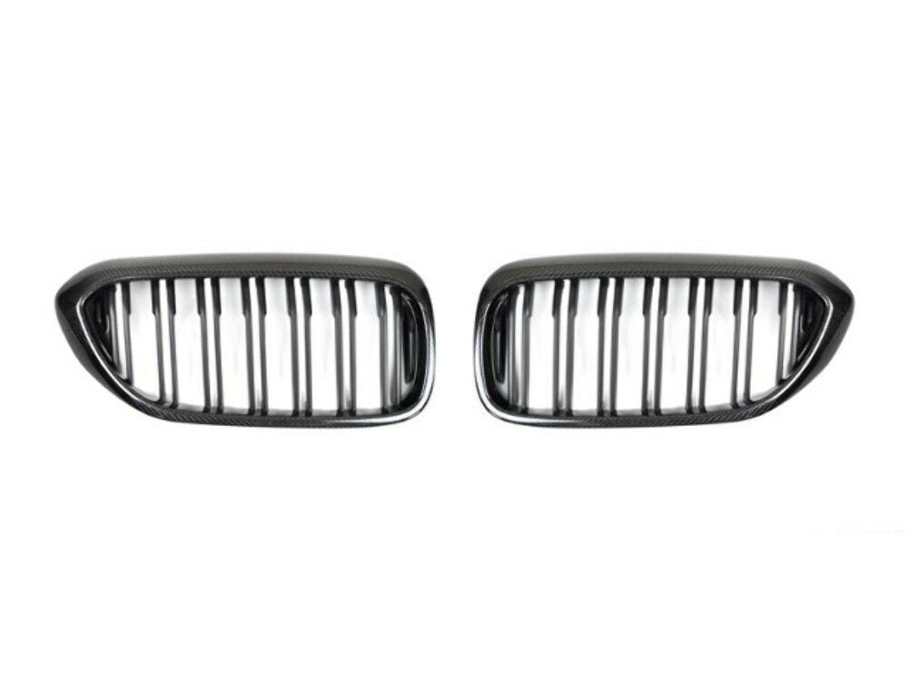 AutoTecknic BM-0250-DS-CF Replacement Carbon Fiber Front Grilles G30 5-Series