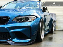 Load image into Gallery viewer, AutoTecknic BM-0086 Front Bumper Carbon Fiber Canards F87 M2