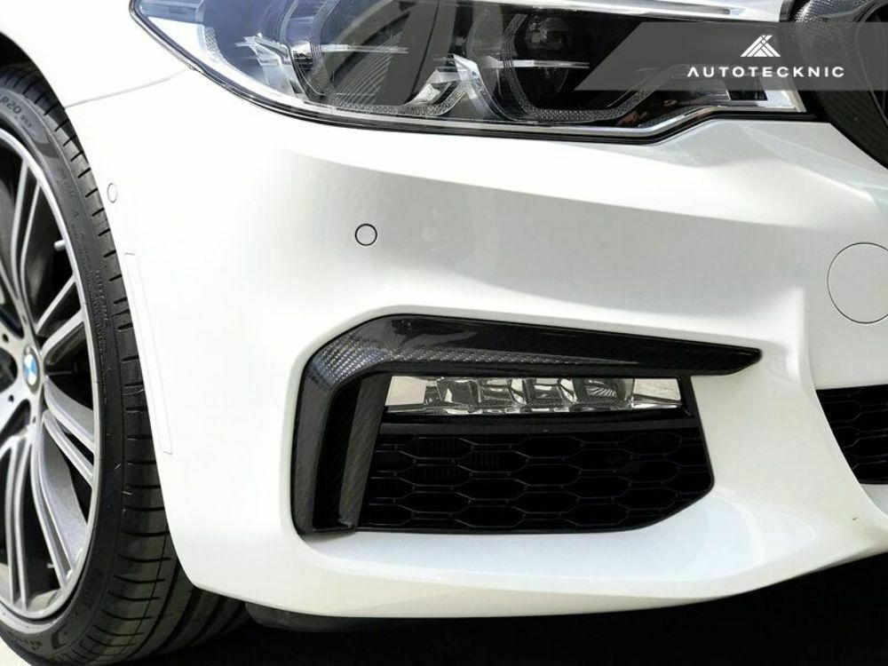 AutoTecknic BM-0089 Dry Carbon Front Bumper Trim G30 5-Series M-Sport