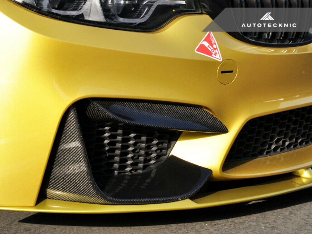 AutoTecknic BM-0090 Performance Carbon Fiber Bumper Trim F80 M3