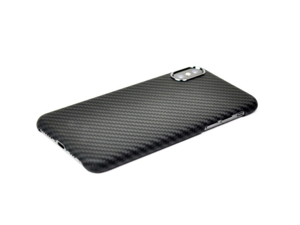 AutoTecknic UN-0011 Carbon Fiber Case iPhone Xs Matte Finish