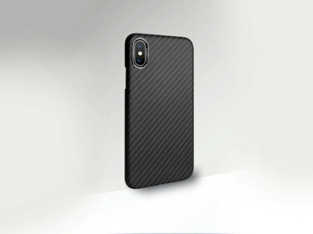 AutoTecknic UN-0011 Carbon Fiber Case iPhone Xs Matte Finish