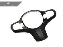 Load image into Gallery viewer, AutoTecknic BM-0282 Carbon Alcantara Steering Wheel Trim G01 X3