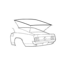 Load image into Gallery viewer, Scott Drake D1ZZ-6342084-A Back Glass Seal Fits 72-73 Mustang