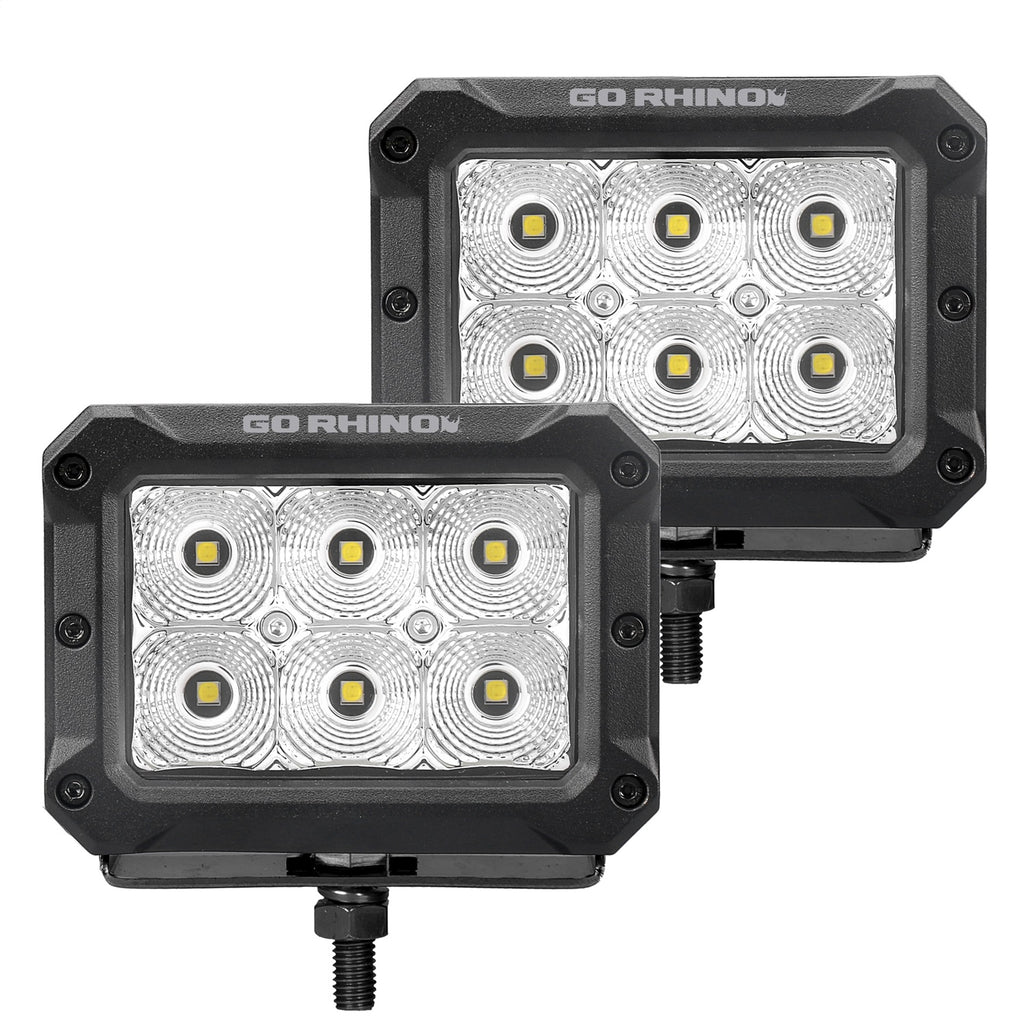 Go Rhino 753003023FBS Bright Series - LED Flood Light Kit