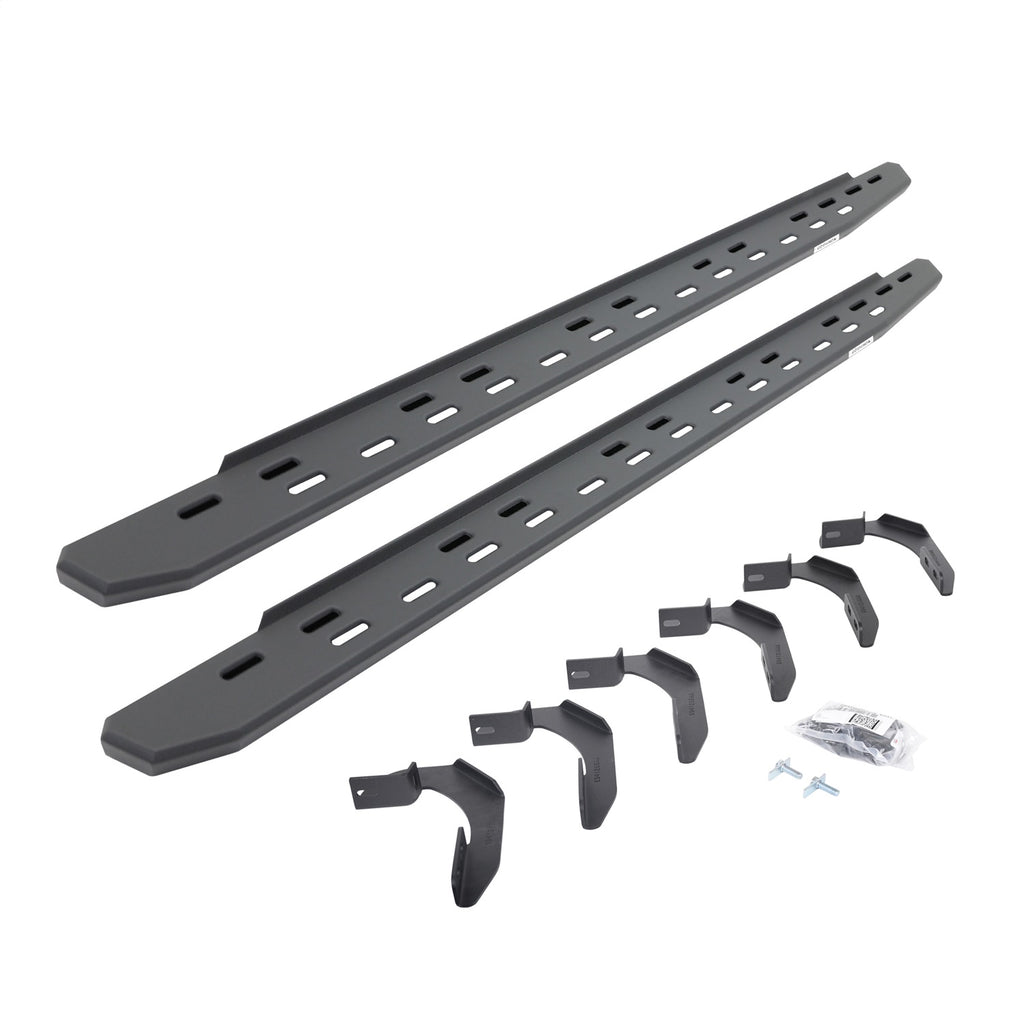 Go Rhino 69612680SPC RB30 Slim Line Running Boards w/Mounting Brackets Kit