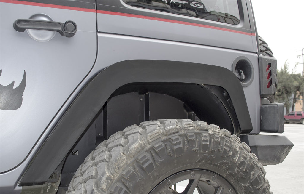 Go Rhino 702002T Fender Liners Fits 07-18 Wrangler (JK)