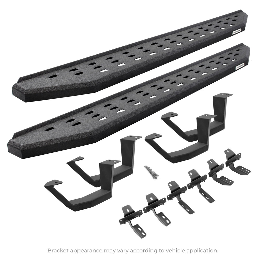 Go Rhino 6940998020T RB20 Running Boards w/Mounting Brackets Fits 1500 Ram 1500