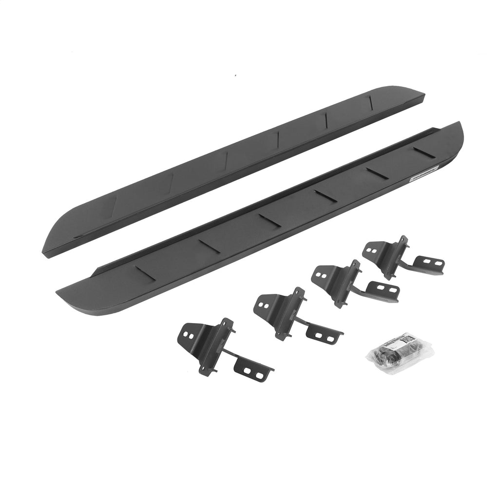 Go Rhino 63492648SPC RB10 Slim Line Running Boards w/Mounting Brackets Kit