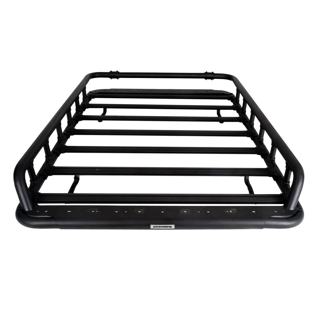 Go Rhino 5935372T SRM500 Flat Platform Roof Rack w/Tri Rail Kit
