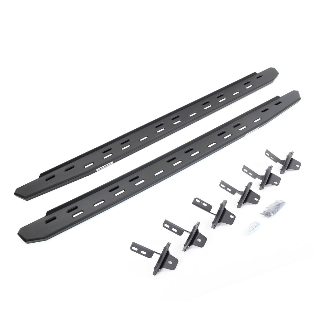 Go Rhino 69612973SPC RB30 Slim Line Running Boards w/Mounting Brackets Kit