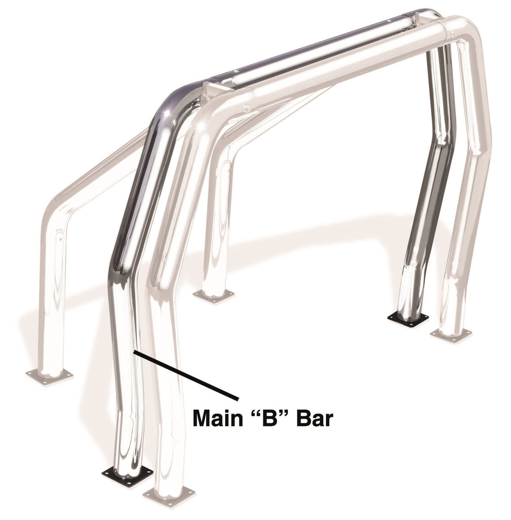 Go Rhino 90002C Bed Bar Component - B Bar