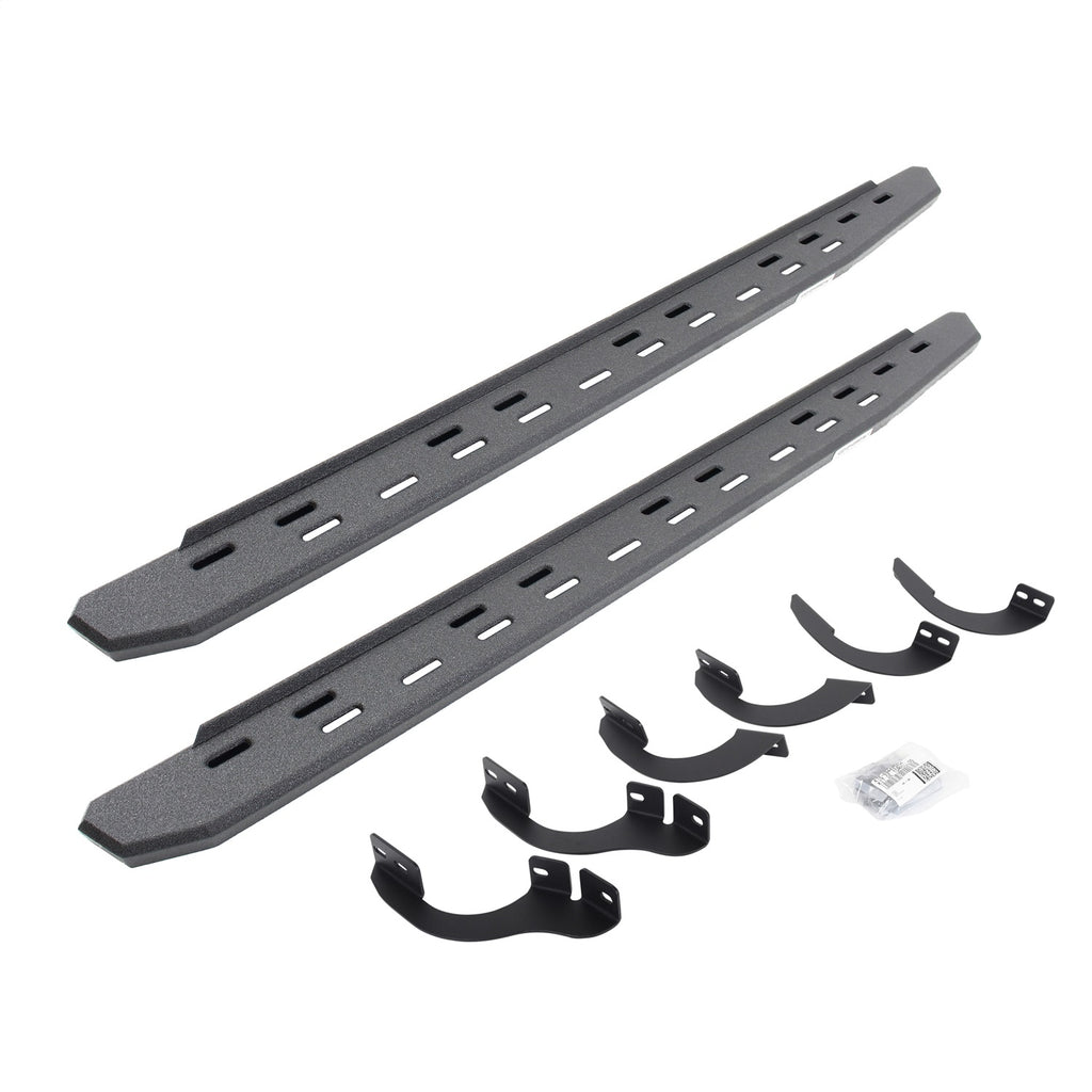 Go Rhino 69642568ST RB30 Slim Line Running Boards w/Mounting Brackets Kit