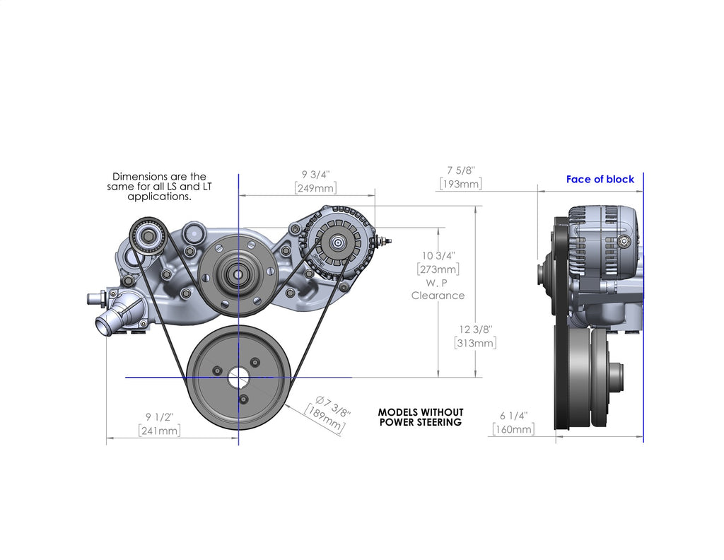 Holley Performance 20-182 Mid-Mount Complete Race Accessory System