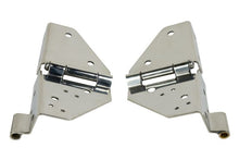 Load image into Gallery viewer, Kentrol 30403 Polished Silver Windshield Hinge Pair 76-95 CJ and Wrangler YJ