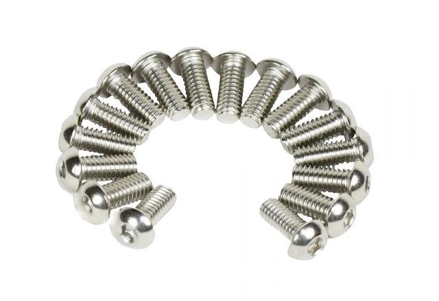 Kentrol 30403 Polished Silver Windshield Hinge Pair 76-95 CJ and Wrangler YJ