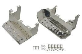 Kentrol 30432 Polished Silver Side Steps Pair 76-95 CJ7 Wrangler YJ