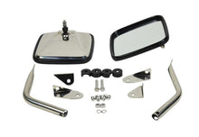 Load image into Gallery viewer, Kentrol 30445 Polished Silver Mirror Kit Pair 87-95 Wrangler TJ