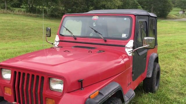 Kentrol 30445 Polished Silver Mirror Kit Pair 87-95 Wrangler TJ