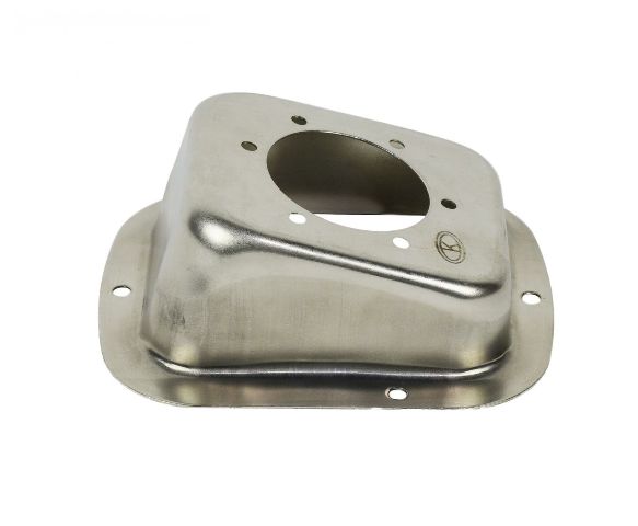Kentrol 30468 Polished Silver Gas Filler Neck 78-95 CJ and Wrangler YJ