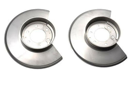 Kentrol 30502 Polished Silver Disc Brake Dust Cover Pair 78-86 CJ