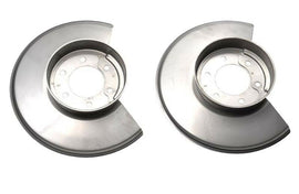 Kentrol 30502 Polished Silver Disc Brake Dust Cover Pair 78-86 CJ