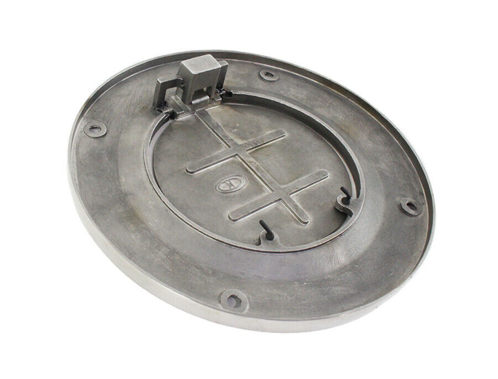 Kentrol 30553 Polished Silver Billet Style Gas Hatch 97-06 Wrangler TJ