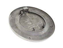 Load image into Gallery viewer, Kentrol 30553 Polished Silver Billet Style Gas Hatch 97-06 Wrangler TJ