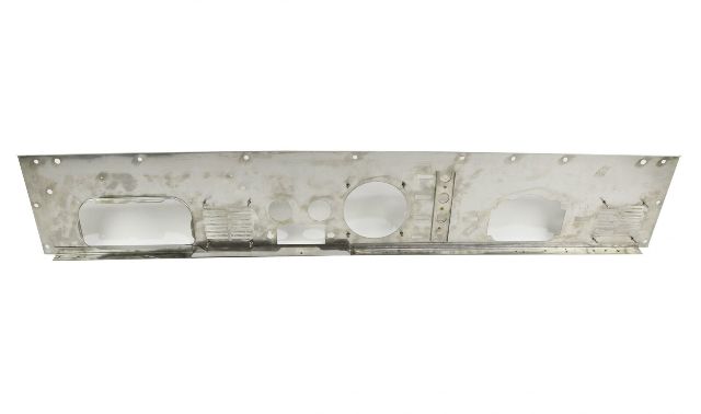 Kentrol 30565 Dash Panel (with radio opening) 77-86 CJ Brushed Silver