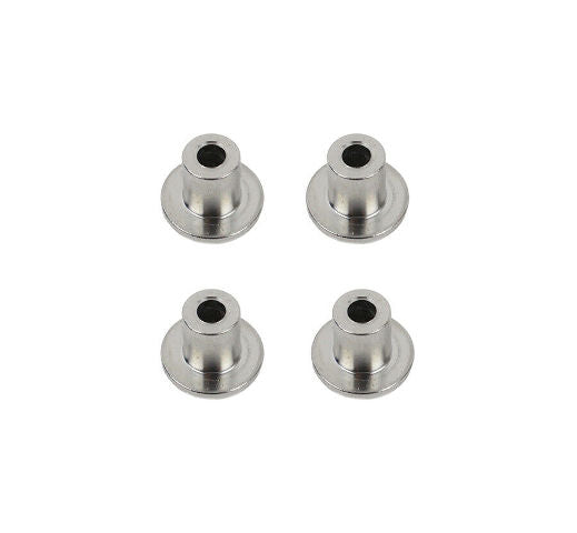 Kentrol 30713 Polished Silver OEM Anti-Theft Door Nuts 2 Door 07-18 Wrangler JK