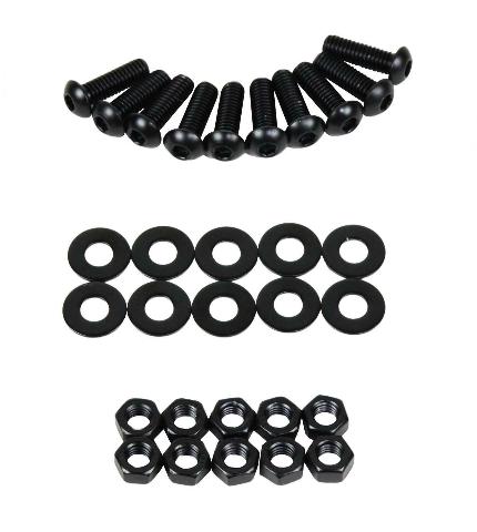 Kentrol 50402 Black Hood Hinge Pair 55-95 CJ and Wrangler YJ