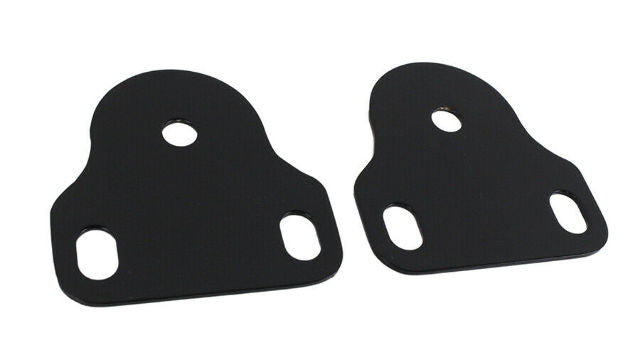 Kentrol 50408 Black Interior Windshield Brackets Pair 76-95 CJ and Wrangler YJ