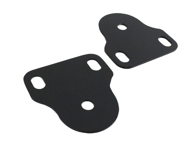 Kentrol 50408 Black Interior Windshield Brackets Pair 76-95 CJ and Wrangler YJ
