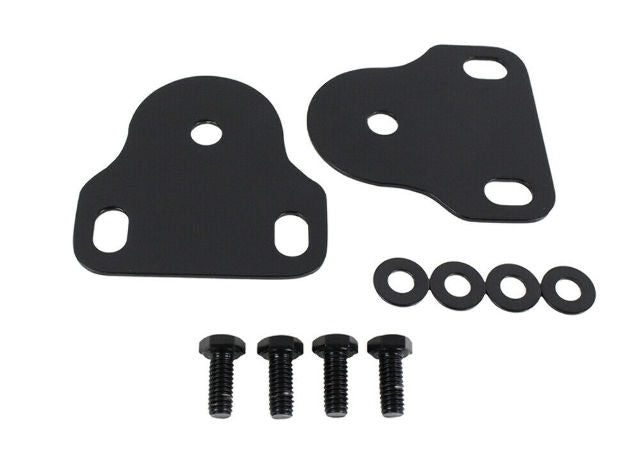 Kentrol 50408 Black Interior Windshield Brackets Pair 76-95 CJ and Wrangler YJ