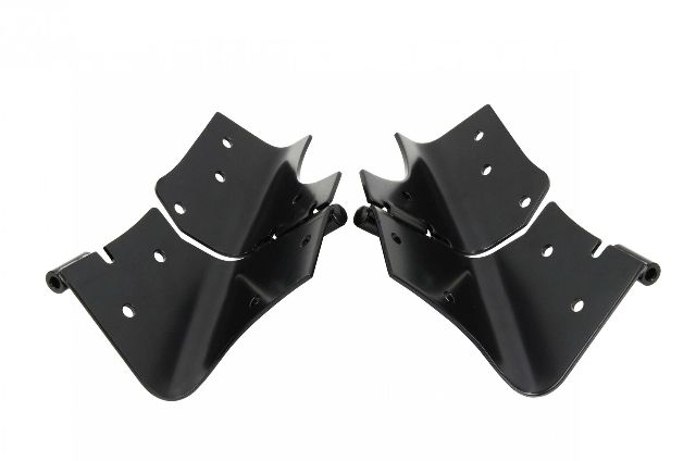 Kentrol 50477 Black Windshield Hinge Pair 97-06 Wrangler TJ