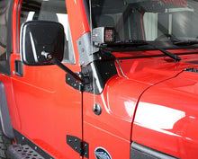 Load image into Gallery viewer, Kentrol 50477 Black Windshield Hinge Pair 97-06 Wrangler TJ