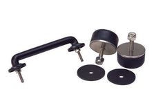 Load image into Gallery viewer, Kentrol 50503 Black Windshield Tie Down Kit 97-14 Wrangler TJ/JK