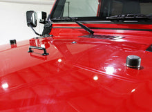 Load image into Gallery viewer, Kentrol 50503 Black Windshield Tie Down Kit 97-14 Wrangler TJ/JK