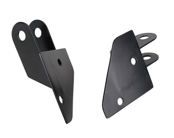 Kentrol 50533 Black Mirror Relocation Bracket Pair 87-95 Wrangler TJ