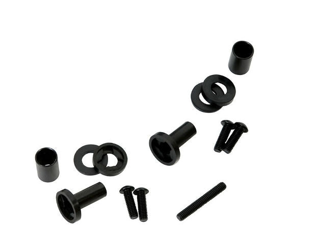 Kentrol 50533 Black Mirror Relocation Bracket Pair 87-95 Wrangler TJ