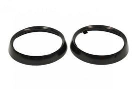 Kentrol 50537 Black Headlight Bezels Pair 72-86 CJ