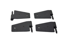 Kentrol 50575 Black Door Hinge Set 4 Pieces 2 Door 07-18 Wrangler JK