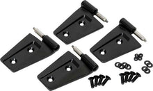 Load image into Gallery viewer, Kentrol 50575 Black Door Hinge Set 4 Pieces 2 Door 07-18 Wrangler JK
