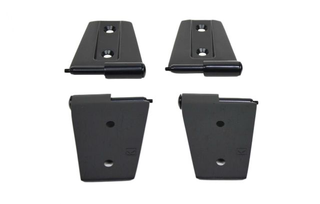 Kentrol 50575 Black Door Hinge Set 4 Pieces 2 Door 07-18 Wrangler JK