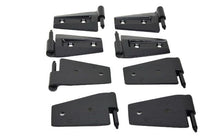 Load image into Gallery viewer, Kentrol 50576 Black Door Hinge Set 8 Pieces 4 Door 07-18 Wrangler JK