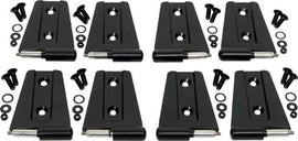 Kentrol 50576 Black Door Hinge Set 8 Pieces 4 Door 07-18 Wrangler JK