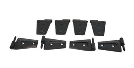 Kentrol 80576 Black Door Hinge Set 8 Pieces 4 Door 07-18 Wrangler JK