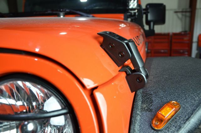 Kentrol 80704 Black Catch Kit 07-18 Wrangler JK