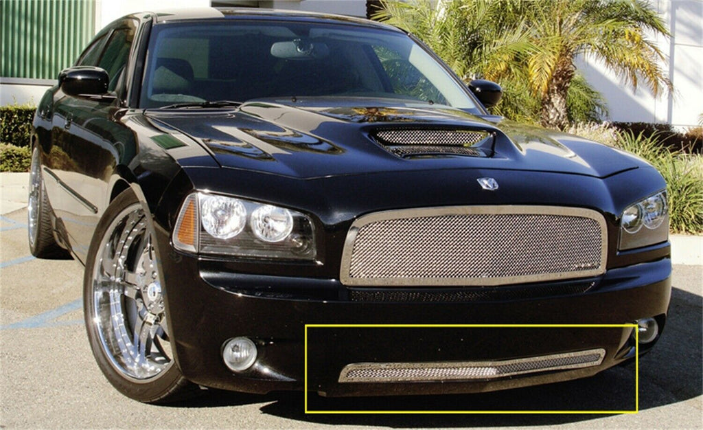 T-Rex Grilles 55475 Upper Class Series Mesh Bumper Grille Insert Fits Charger