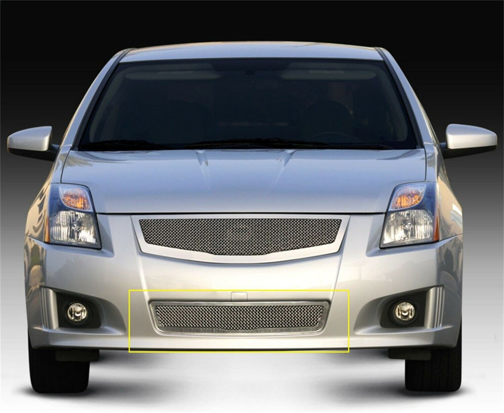 T-Rex Grilles 55764 Upper Class Series Mesh Bumper Grille Overlay Fits Sentra